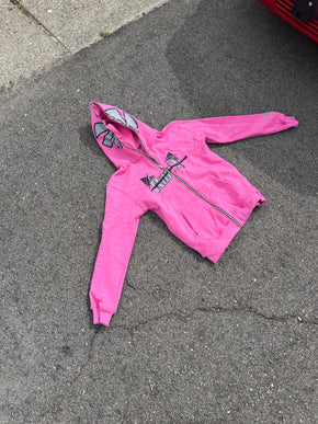 Rar3 blessing full zip up  pink